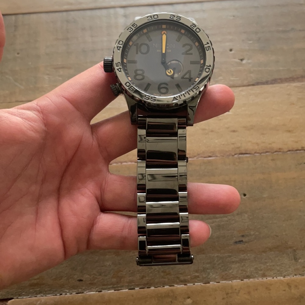 SOLD Nixon 51-30 Tide Watch steel grey - Picture 5 of 6